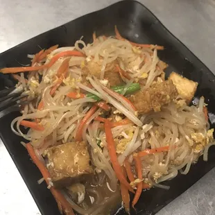 Tofu pad Thai!! Delicious!!