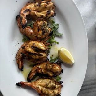 Grilled shrimp