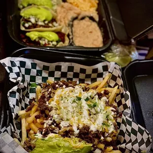 Carne asada fries