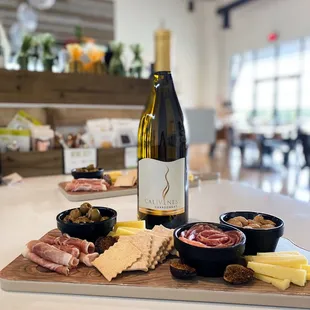 Charcuterie and Chardonnay