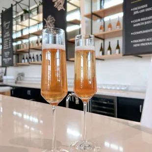 Try our Strawberry Basil Bellini! Available for a limited time only.