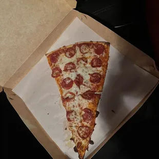 Single slice Pepperoni