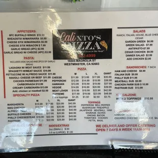 Current menu 12/14/23