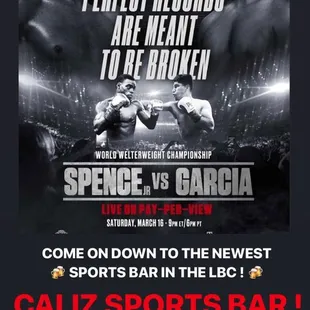 Fight night march 16th