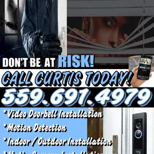 Security camera installed