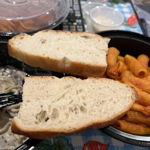 Foccacia ($1) but this is definitely NOT Foccacia..