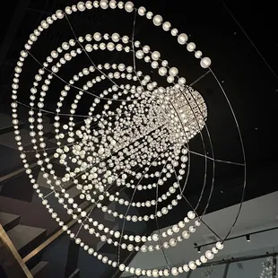 Chandelier ... see the Colorado flag C?