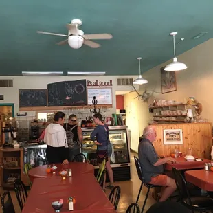 Lovely cafe with a wonderful lunch menu including specials