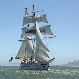 Boat Tours available on Brigantine Matthew Turner, on San Francisco Bay most Fridays and many  weekends from April-November.