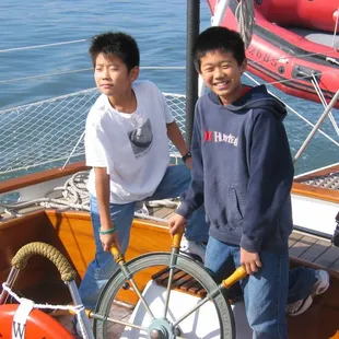 Bay Explorations - our 3-hour educational sail s for youth on the SF Bay.