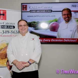 Thank you Michael Call for providing yet another wonderful meal at my event.   I can always count on you!