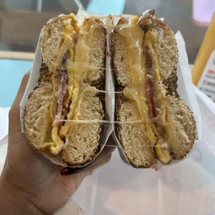 Bacon Egg and Cheese Sandwich