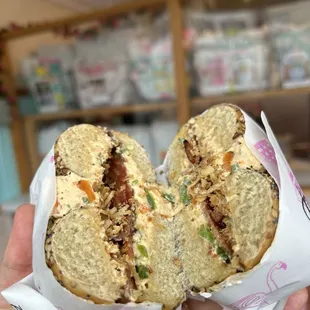 Queen&apos;s Point sub everything bagel