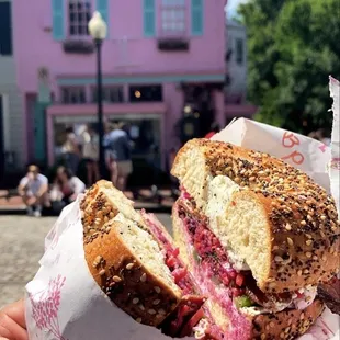 Bagel Sandwiches