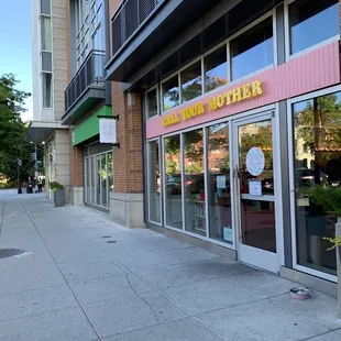 Exterior across from Whole Foods