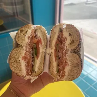 Smoked Salmon Bagel