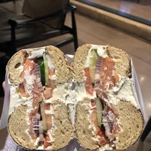 Salmon Bagel