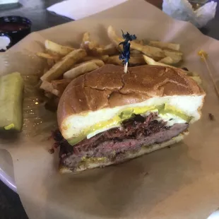 Pastrami burger