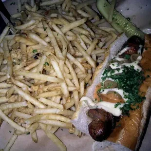 Duck and Bacon Sausage