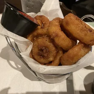 Huge onion rings