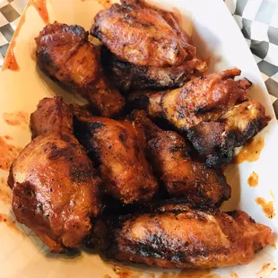 Stupid hot wings ! Not really that hot - very good !