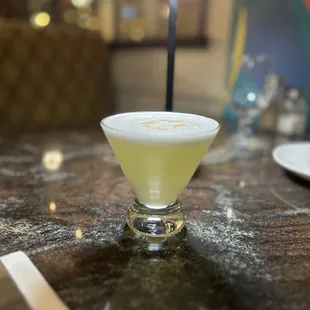 Classic pisco sour