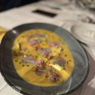 Tiradito de aji Amarillo