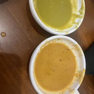 They have 4 different salsas