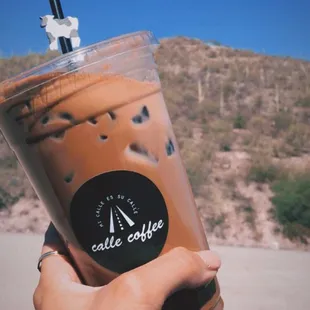 Aztec Mocha at the base of A Mountain