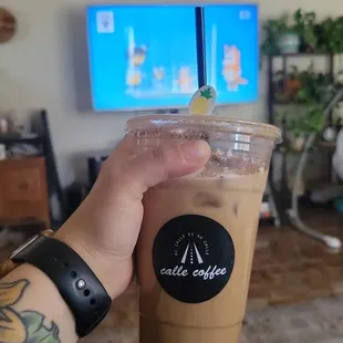 La Paloma iced latte