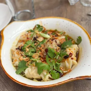 Steamed Shrimp Wontons