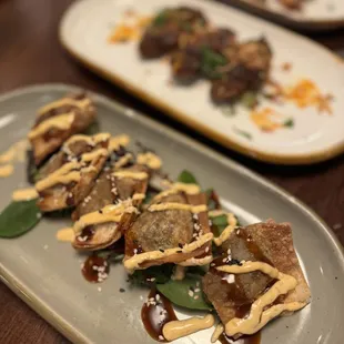 Crispy Shiitake Wontons