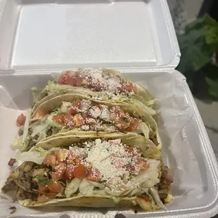 Three 3 Little Pigs Tacos