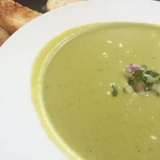 Roast Poblano Cream Soup