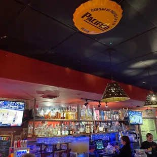 Full bar at Calle-Tepa