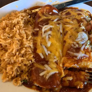 2 Cheese Enchiladas