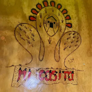 a chicken on a table