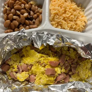 Huevos con Salchicha Platter