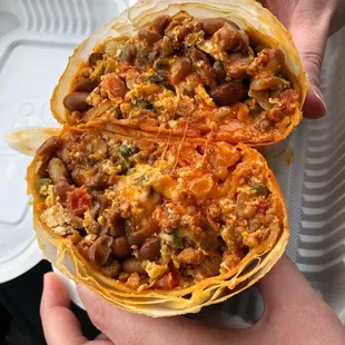 Chorizo Breakfast Burrito