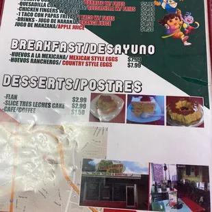 Kids/breakfast/desserts