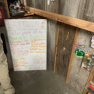 sign for their restaurant