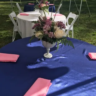 Loved the seating and colors.