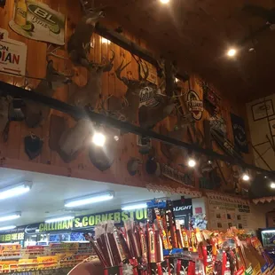 a variety of items