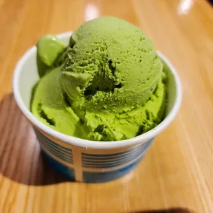 Kale smoothie ice cream