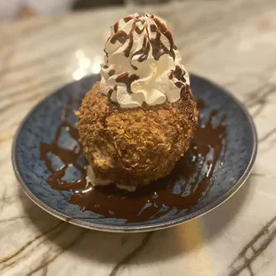 Fried ice cream
