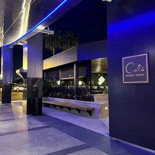 Outdoor entrance