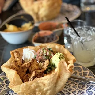 Chicken Tostada