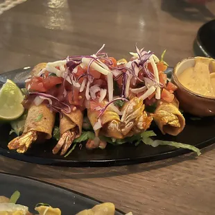 Shrimp Taquitos