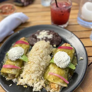 Shrimp and Crab Enchiladas