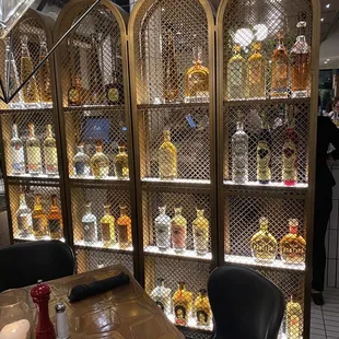 Between dining and bar